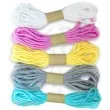 sznurek wloczka pastelowa mix abino 4 m 5 szt