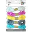 sznurek wloczka pastelowa mix abino 4 m 5 szt