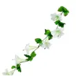 sztuczny kwiat girlanda lilie bialy chaks 220 cm