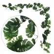 sztuczny kwiat girlanda monstera deliciosa bomm 210 cm