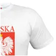 t shirt z nadrukiem polska orzel bialy biala arpex m