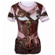 t shirt z nadrukiem steampunk lady rozm m