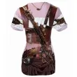 t shirt z nadrukiem steampunk lady rozm m
