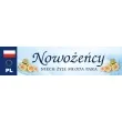 tablica rejestracyjna nowozency blekitna partydeco