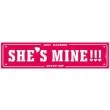 tablica rejestracyjna shes mine