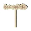 tabliczka candy bar bez nabialu drewniana 13 cm 4 szt