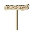 tabliczka candy bar smacznego drewniana 13 cm 4 szt