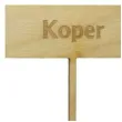 tabliczka etykieta tyczka do oznaczania roslin ziol koper 50x210 mm