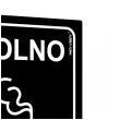 tabliczka informacyjna znak bhp na drzwi tu wolno palic czarny palarnia 10x10 cm