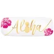 talerz plastikowy aloha ananas amscan 44 cm