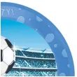 talerzyk plastikowy pilka nozna soccer fans procos 21 cm 1 szt