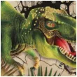 talerzyki dinozaur tyranozaur 22 5 cm santex 10 szt