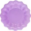 talerzyki glebokie falowane lawendowe givi italia 24 cm 8 szt