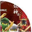 talerzyki lego ninjago procos 23 cm 8 szt