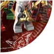 talerzyki lego ninjago procos 23 cm 8 szt