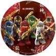 talerzyki lego ninjago procos 23 cm 8 szt