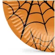 talerzyki pajeczyna funny halloween paw 18 cm 8 szt