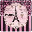 talerzyki papierowe a day in paris amscan 18 cm 8 szt