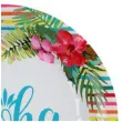 talerzyki papierowe aloha santex 22 5 cm 10 szt