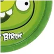 talerzyki papierowe angry birds 18 cm zielone 8 szt