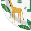 talerzyki papierowe animal safari roczek kolorowe godan 23 cm 8 szt