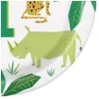talerzyki papierowe animal safari roczek kolorowe godan 23 cm 8 szt