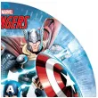 talerzyki papierowe avengers infinity stone procos 23 cm 8 szt