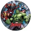 talerzyki papierowe avengers power procos 20 cm 8 szt