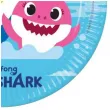 talerzyki papierowe baby shark procos 23 cm 8 szt