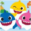 talerzyki papierowe baby shark procos 23 cm 8 szt