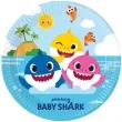 talerzyki papierowe baby shark procos 23 cm 8 szt