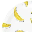 talerzyki papierowe banany biale partypal 23 cm 6 szt