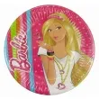 talerzyki papierowe barbie 19 cm 10 szt