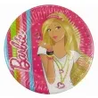 talerzyki papierowe barbie 23 cm 10 szt