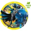 talerzyki papierowe batman rogue rage procos 23 cm 8 szt