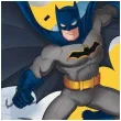 talerzyki papierowe batman unique 23 cm 8 szt