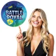 talerzyki papierowe battle royale amscan 23 cm 8 szt