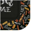 talerzyki papierowe bbq party kwadratowe paw 23 cm 10 szt