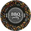 talerzyki papierowe bbq party paw 18 cm 10 szt