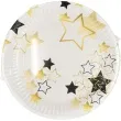talerzyki papierowe celebrate gwiazdki bialy arpex 18 cm 8 szt