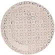 talerzyki papierowe cement tile rozowo zlote santex 23 cm 10 szt