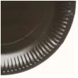 talerzyki papierowe charcoal czarny amscan 23 cm 8 szt