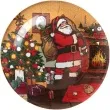talerzyki papierowe christmas time santex 18 cm 10 szt