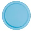 talerzyki papierowe classic blekitne unique 23 cm 16 szt