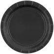 talerzyki papierowe classic czarne godan 18 cm 20 szt