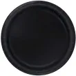 talerzyki papierowe classic czarne unique 18 cm 8 szt