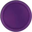 talerzyki papierowe classic fioletowe unique 18 cm 20 szt