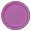 talerzyki papierowe classic fioletowy unique 18 cm 20 szt