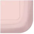 talerzyki papierowe classic kwadratowe roz pastelowy paw 23 cm 10 szt