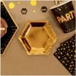 talerzyki papierowe classic mini glitz glamour zlote neviti 12 5 cm 8 szt